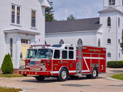Canton Fire Department MA E-ONE Typhoon e-Max fire engine historic church shapirophotography.net Larry Shapiro photographer #larryshapiro